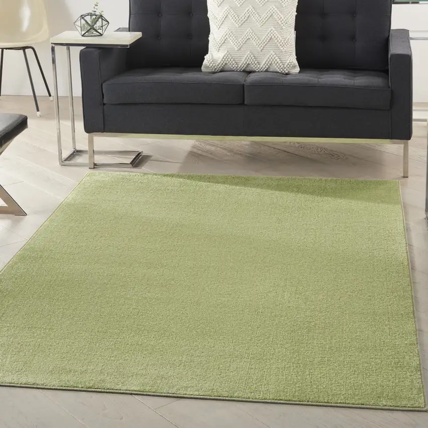 Green Indoor Outdoor Area Rug Photo 6