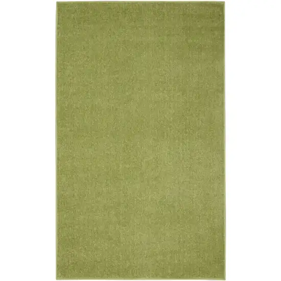 Green Indoor Outdoor Area Rug Photo 3
