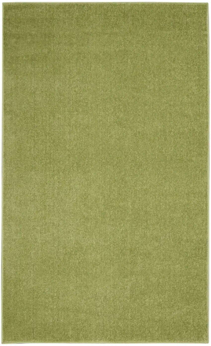 Green Non Skid Indoor Outdoor Area Rug Photo 1