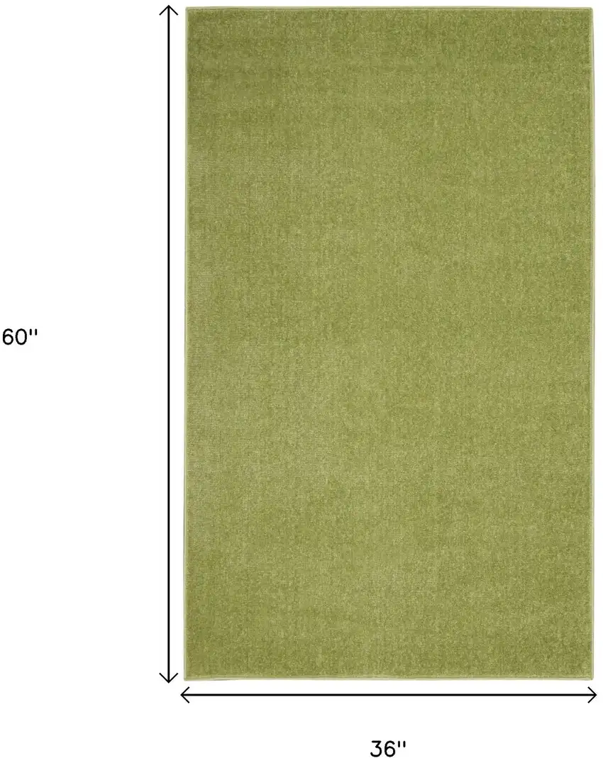 Green Indoor Outdoor Area Rug Photo 8