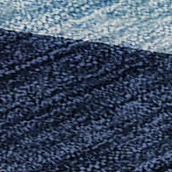 Green Orange Teal And Pink Abstract Washable Area Rug With UV Protection Photo 2