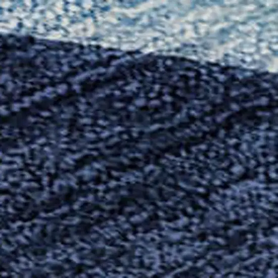 Green Orange Teal And Pink Abstract Washable Area Rug With UV Protection Photo 2