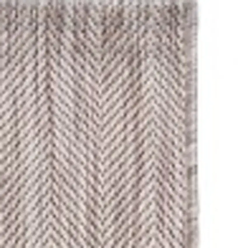 Beige Floral Indoor Outdoor Area Rug Photo 3