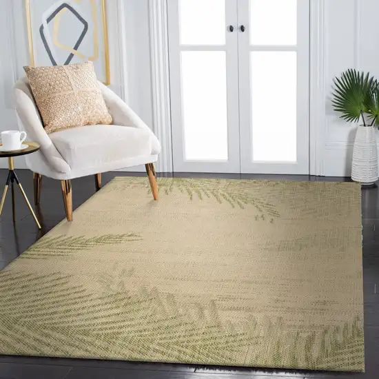 Green Palms Indoor Outdoor Area Rug Photo 9