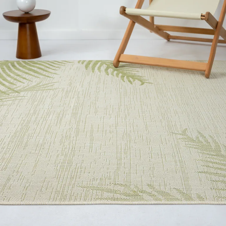 Green Palms Indoor Outdoor Area Rug Photo 5