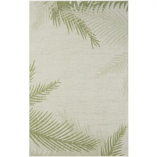 Green Palms Indoor Outdoor Area Rug Photo 1