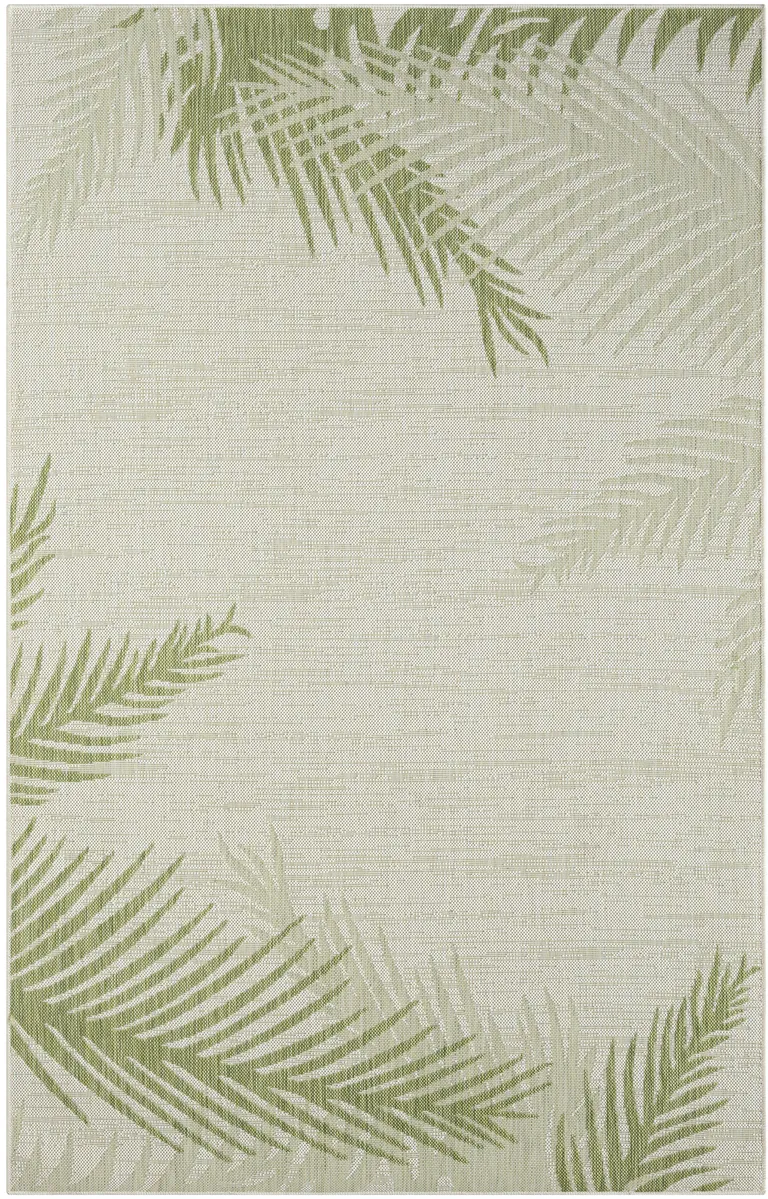 Green Palms Indoor Outdoor Area Rug Photo 1