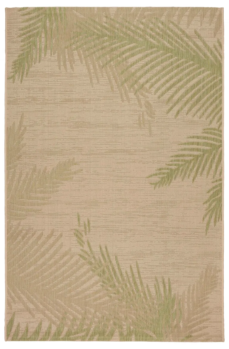 Green Palms Indoor Outdoor Area Rug Photo 1