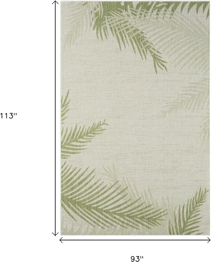 Beige Indoor Outdoor Area Rug Photo 3