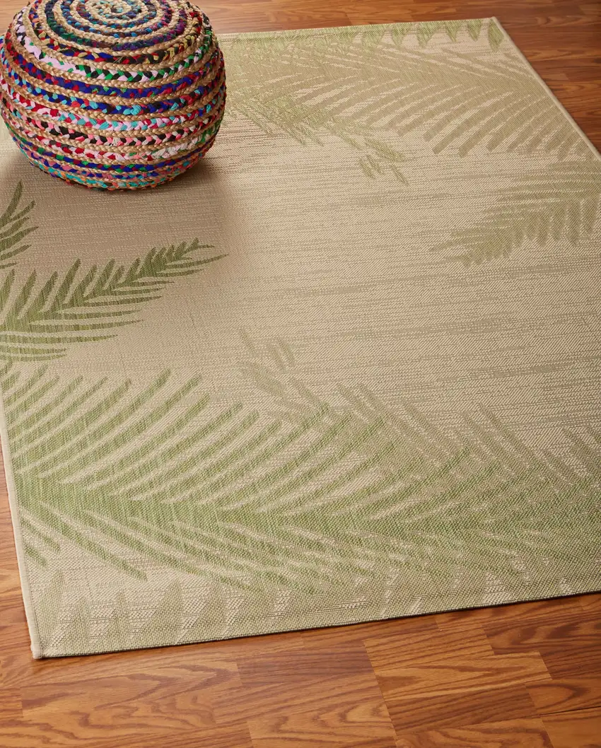 Green Palms Indoor Outdoor Area Rug Photo 7