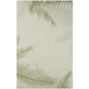 Photo of Green Palms Indoor Outdoor Area Rug