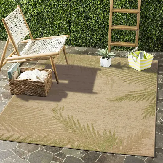 Green Palms Indoor Outdoor Area Rug Photo 8