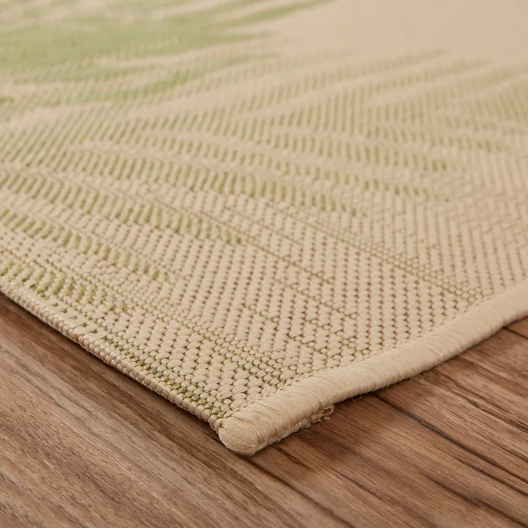 Green Palms Indoor Outdoor Scatter Rug Photo 5