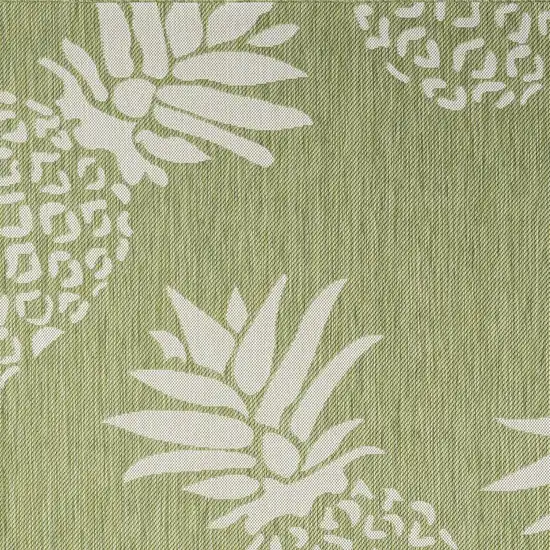 Green Pineapple Indoor Outdoor Area Rug Photo 9