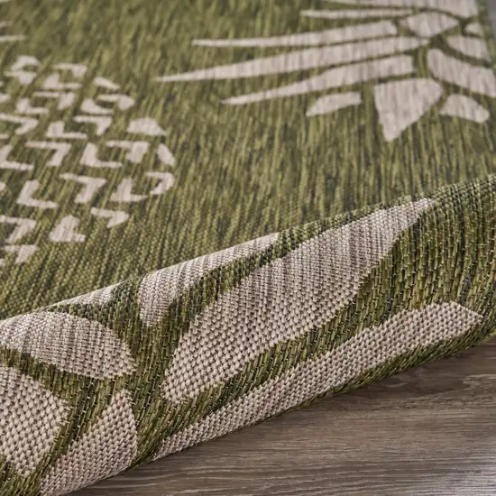 Green Pineapple Indoor Outdoor Area Rug Photo 4
