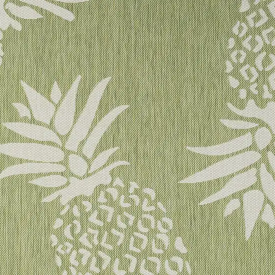 Green Pineapple Indoor Outdoor Area Rug Photo 8