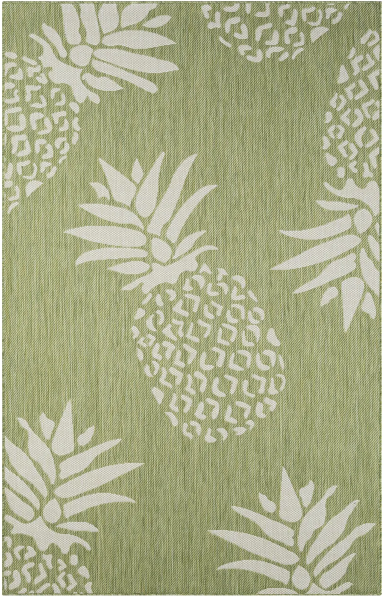 Green Pineapple Indoor Outdoor Area Rug Photo 1