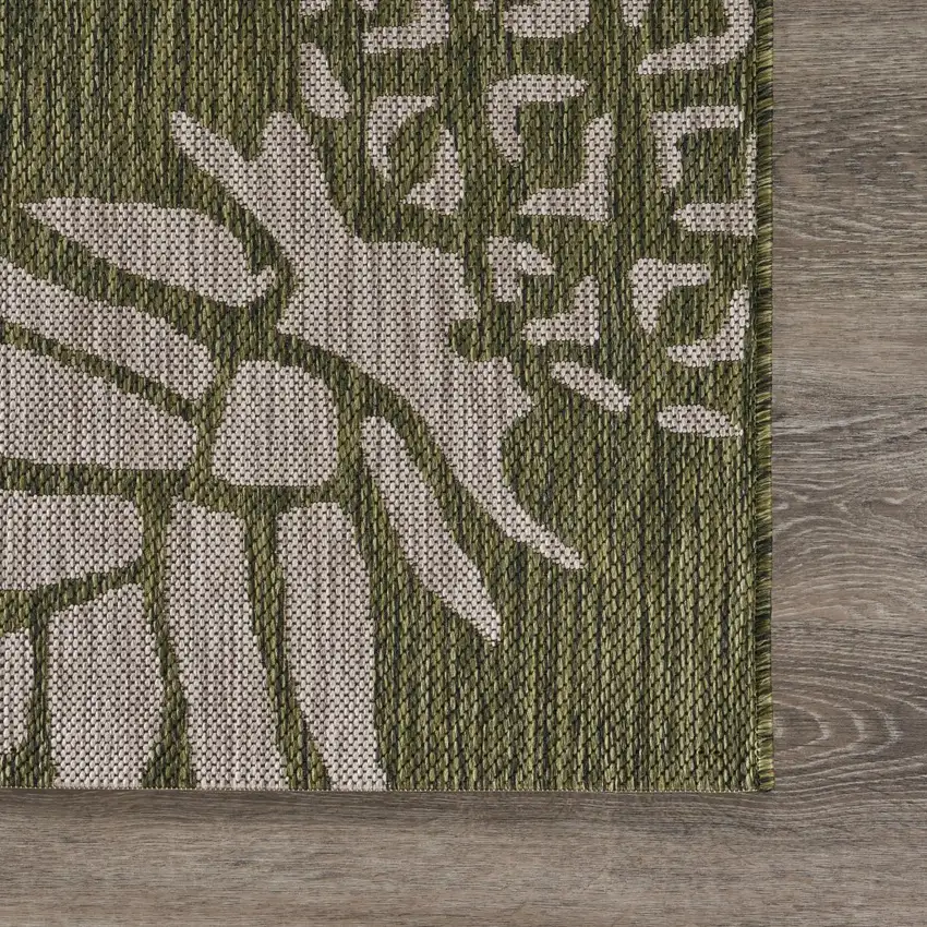 Green Pineapple Indoor Outdoor Area Rug Photo 6
