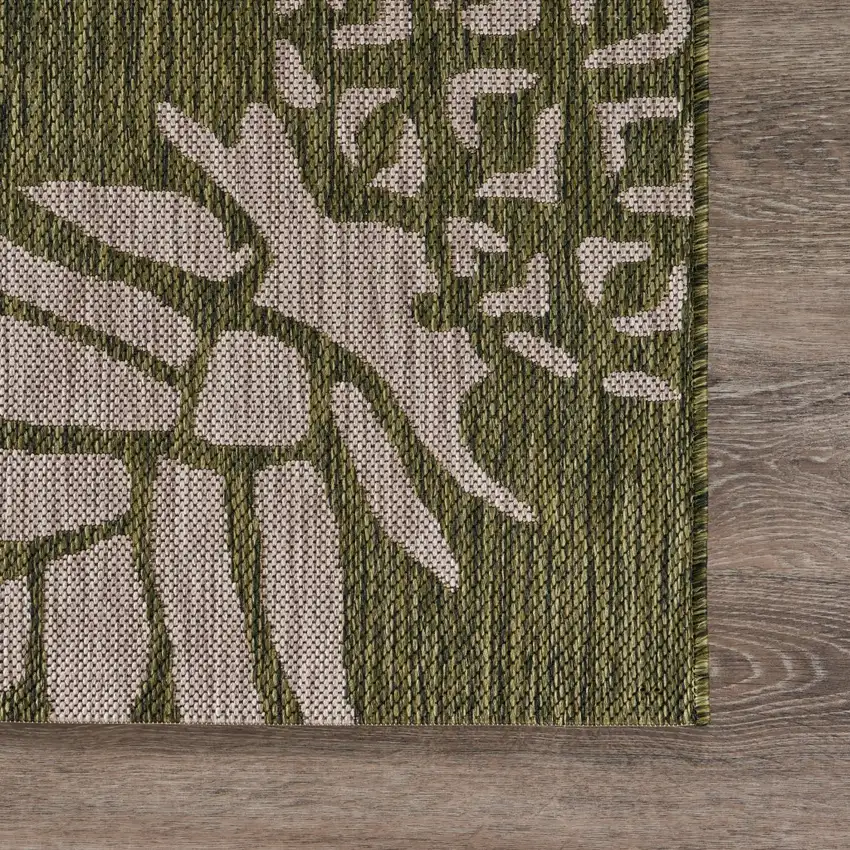 Green Pineapple Indoor Outdoor Scatter Rug Photo 6
