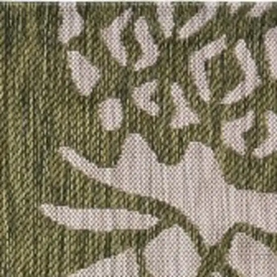 Green Indoor Outdoor Area Rug Photo 6