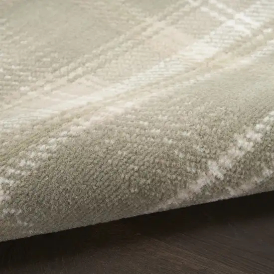 Green Plaid Area Rug Photo 9