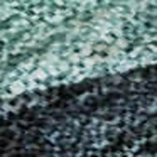 Green Purple Gold And Teal Abstract Geometric Washable Area Rug With UV Protection Photo 2