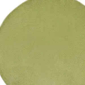Photo of Green Round Non Skid Indoor Outdoor Area Rug