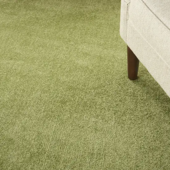 Green Round Non Skid Indoor Outdoor Area Rug Photo 6