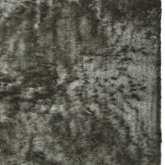Green Shag Hand Tufted Area Rug Photo 8