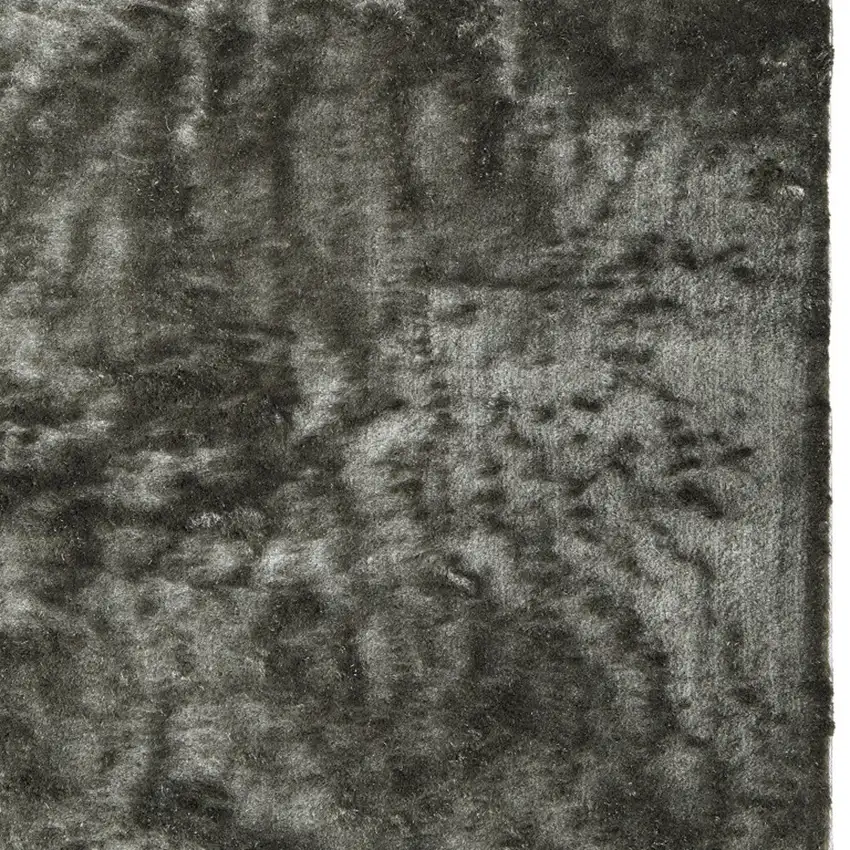 Green Shag Hand Tufted Area Rug Photo 8