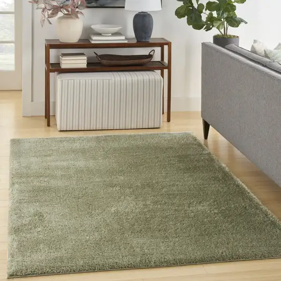 Green Shag Area Rug Photo 5
