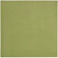 Photo of Green Square Non Skid Indoor Outdoor Area Rug