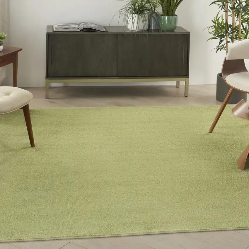 Green Square Indoor Outdoor Area Rug Photo 3