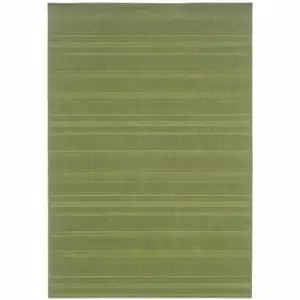 Photo of Green Stain Resistant Indoor Outdoor Area Rug