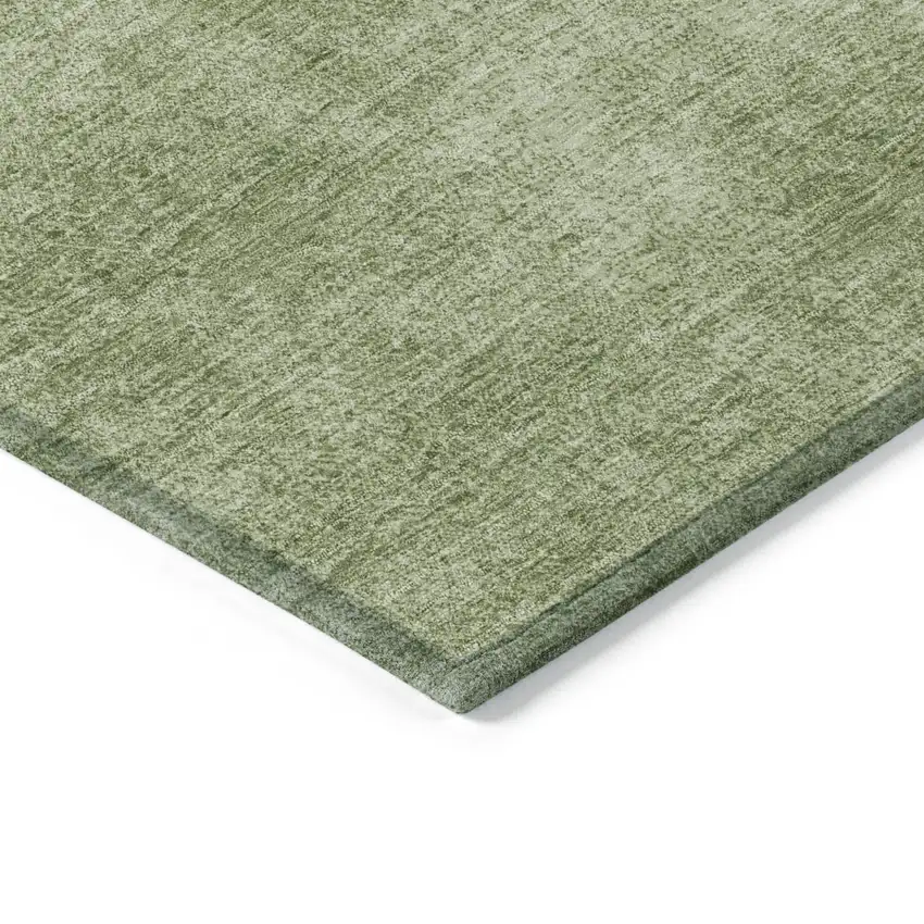 Green Washable Indoor Outdoor Area Rug Photo 3