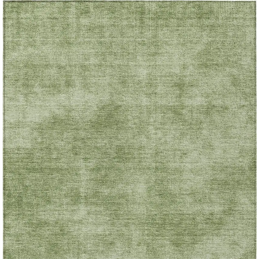 Green Washable Indoor Outdoor Area Rug Photo 6