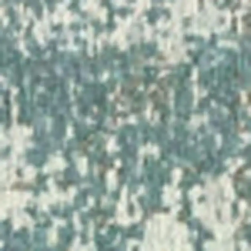 Green White And Gray Abstract Washable Area Rug With UV Protection Photo 3