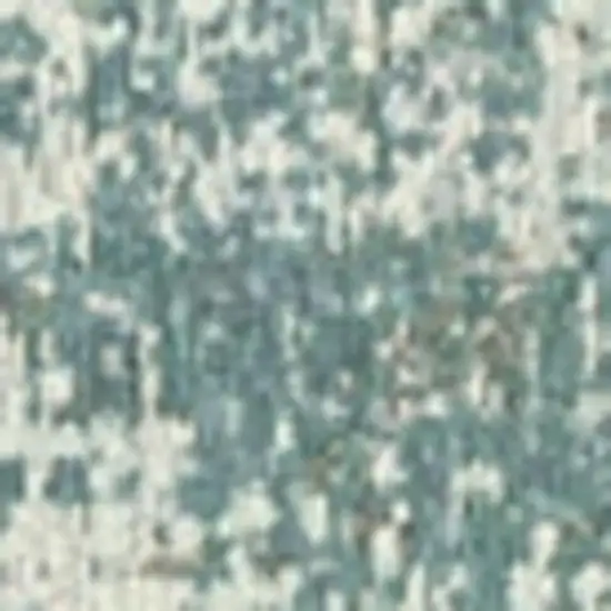 Green White And Gray Abstract Washable Area Rug With UV Protection Photo 3