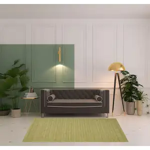 Photo of Green Wool Area Rug