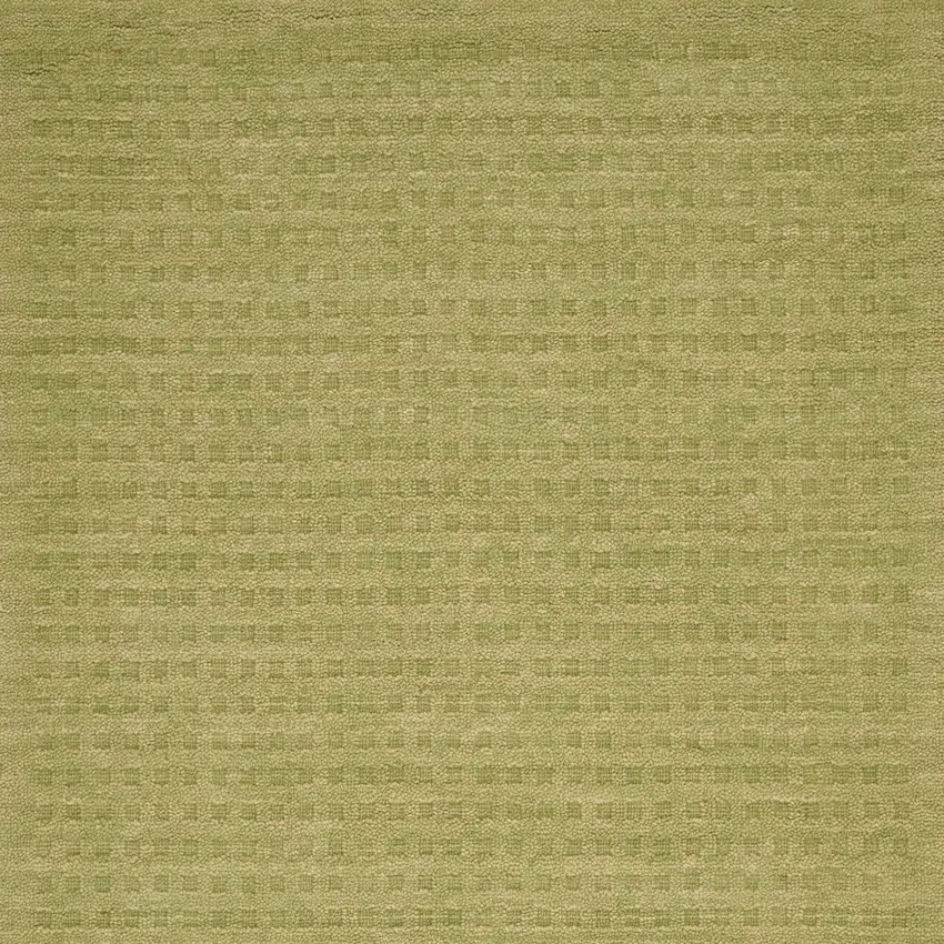 Green Wool Area Rug Photo 6