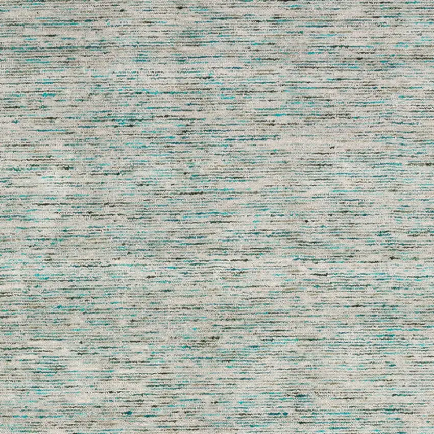Green Wool Hand Loomed Handmade Area Rug Photo 5