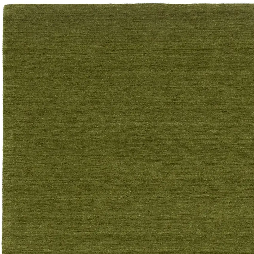 Green Wool Hand Tufted Area Rug Photo 5