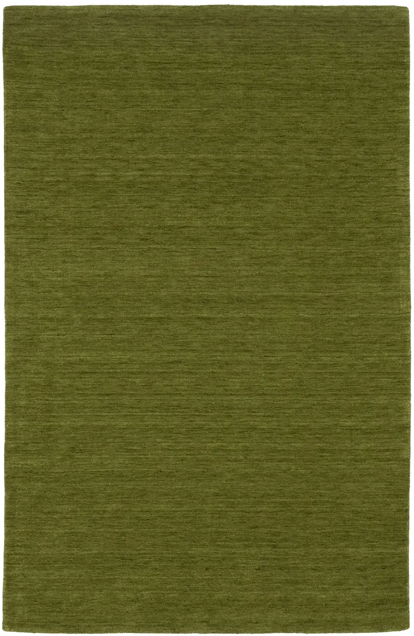 Green Wool Hand Tufted Area Rug Photo 5