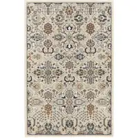 Photo of Green and Ivory Floral Power Loom Area Rug