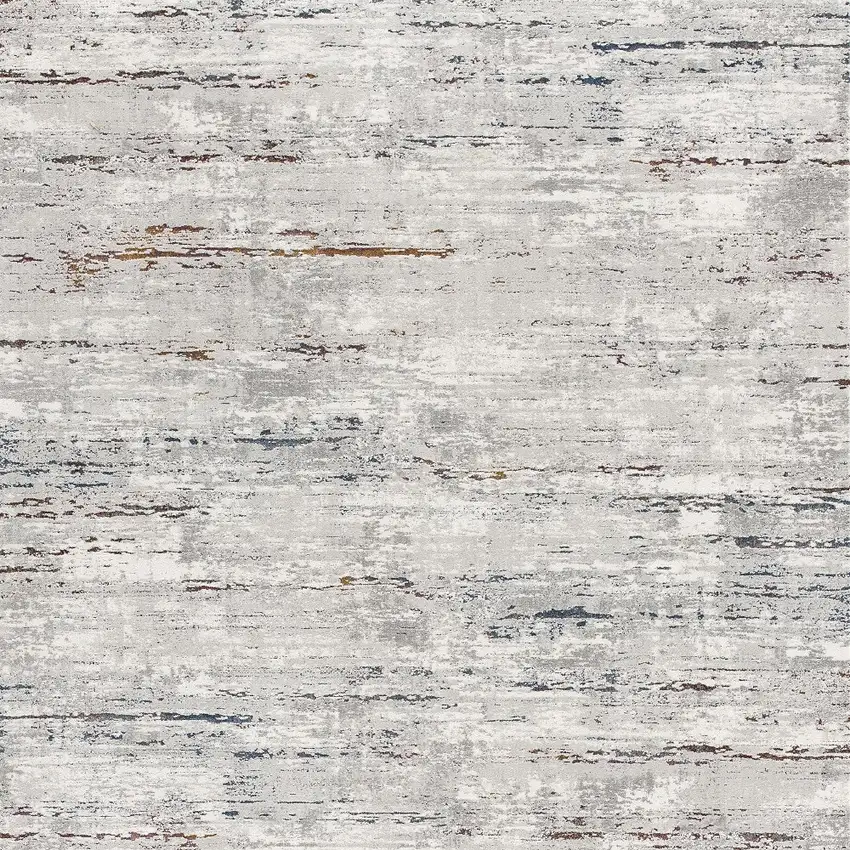 Grey Abstract Area Rug Photo 4