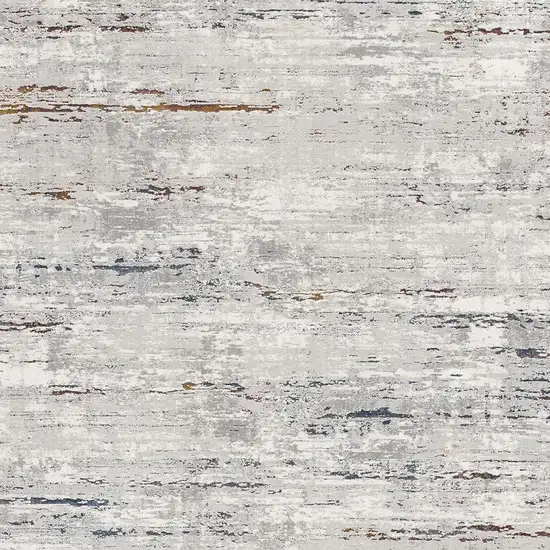 Grey Abstract Area Rug Photo 2