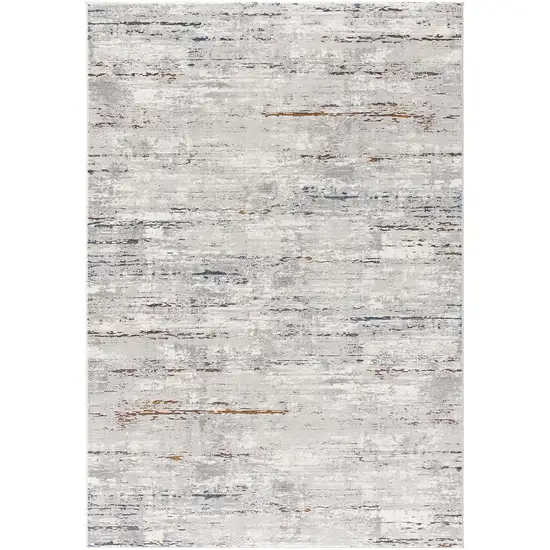 Grey Abstract Area Rug Photo 2