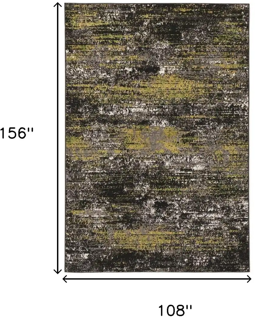 Grey Abstract Design Indoor Area Rug Photo 3