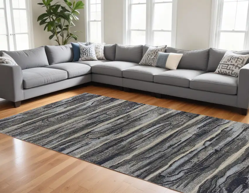 Gray Area Rug Photo 1