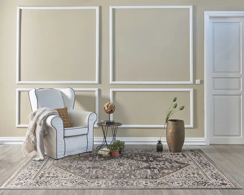 Grey Area Rug Photo 4